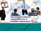 Module 3 - Thinking Proactively in Work Communication (Digital Learning)