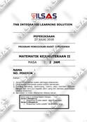 Ujian Akhir - Matematik Kejuruteraan 2
